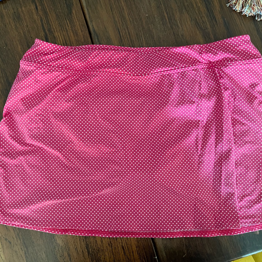 Swim skirt with attached panty